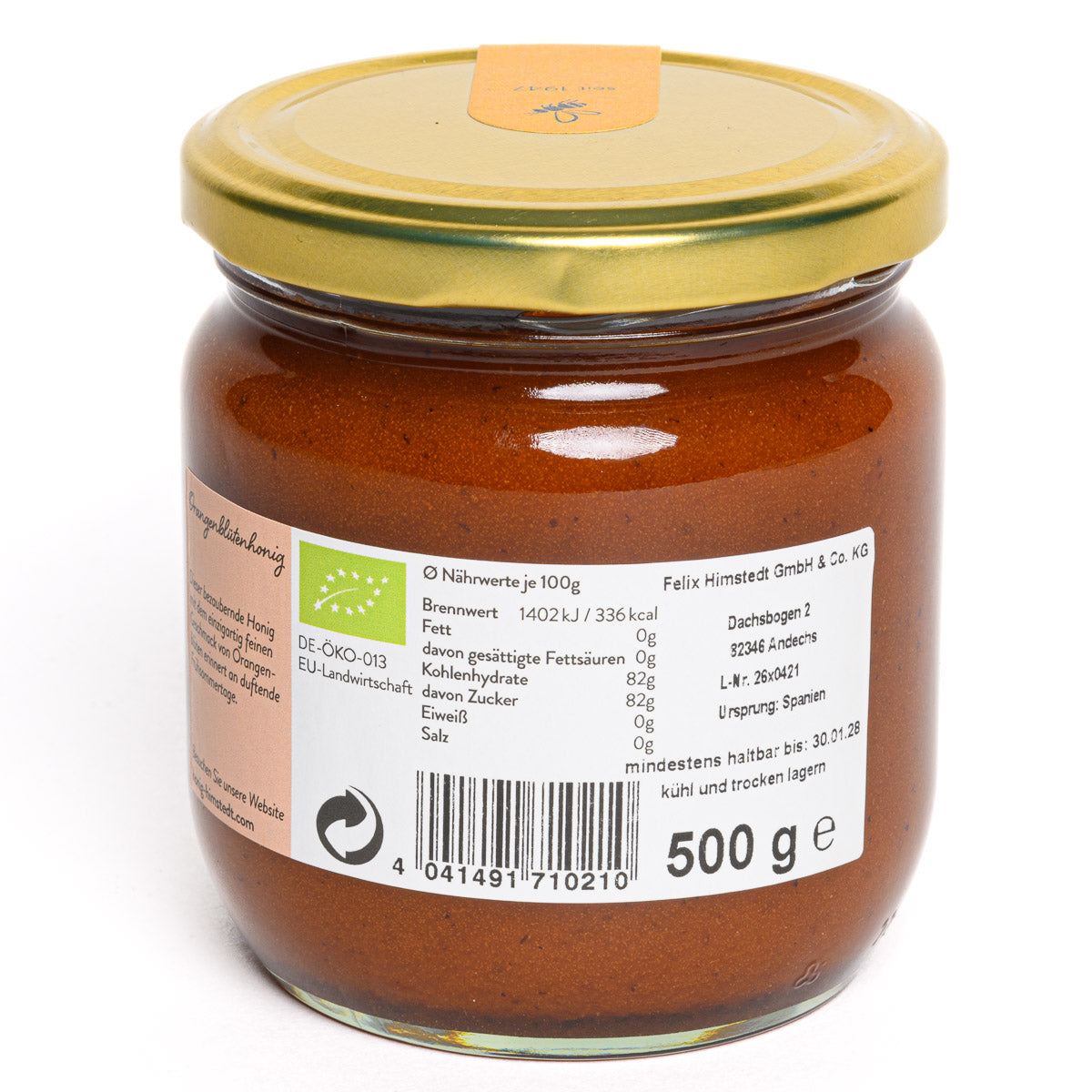 Sanddorn in Blütenhonig 500g