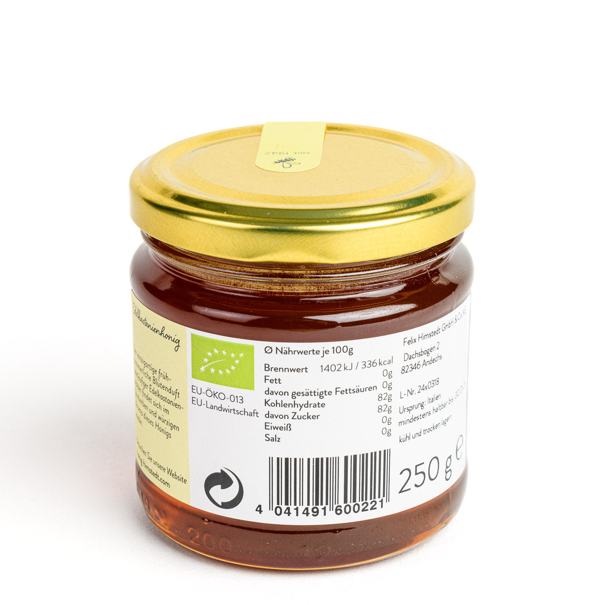 Bio Edelkastanienhonig