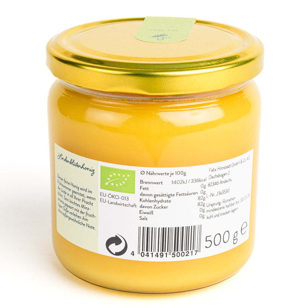 Bio Lindenblütenhonig