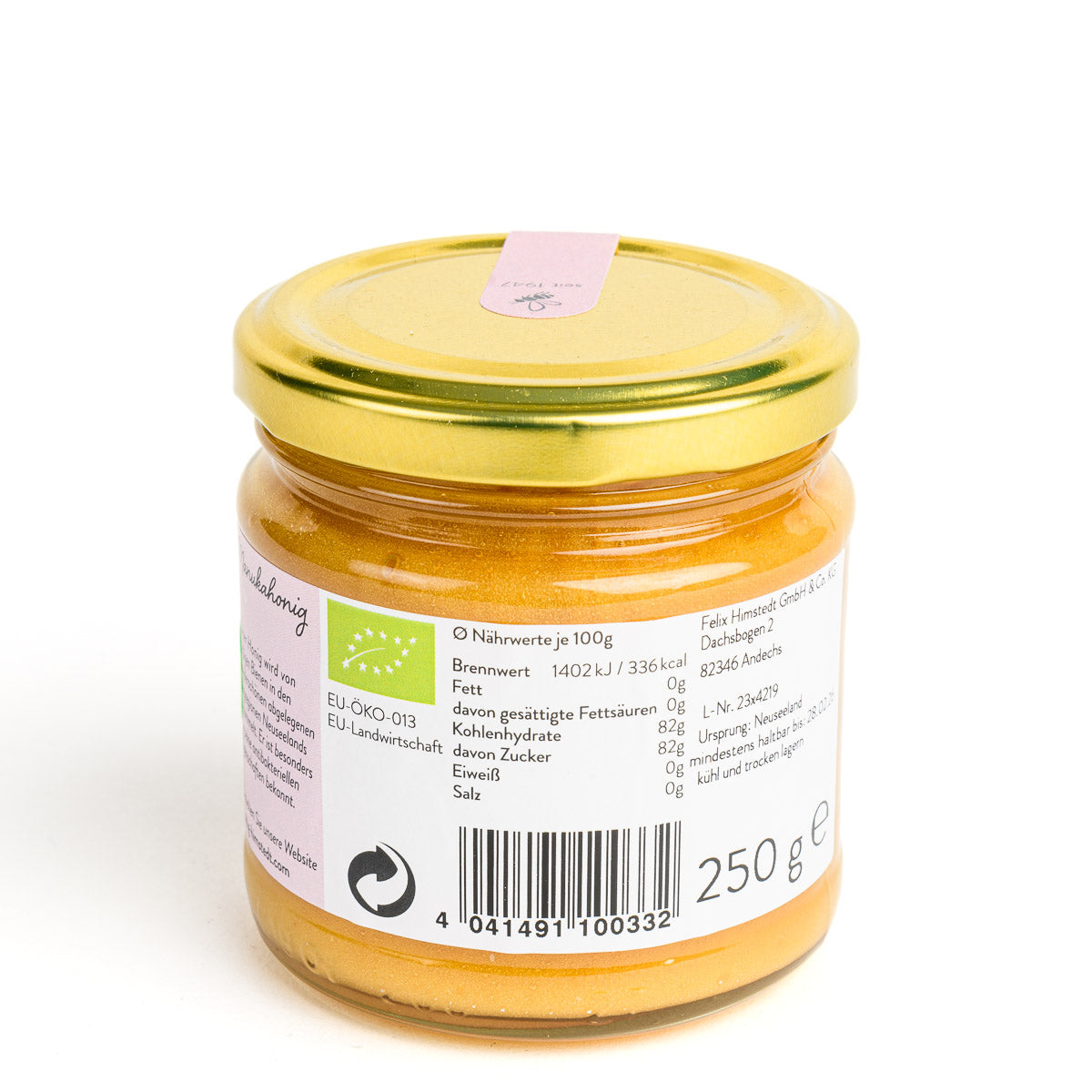 Bio Manuka Honig MGO+240