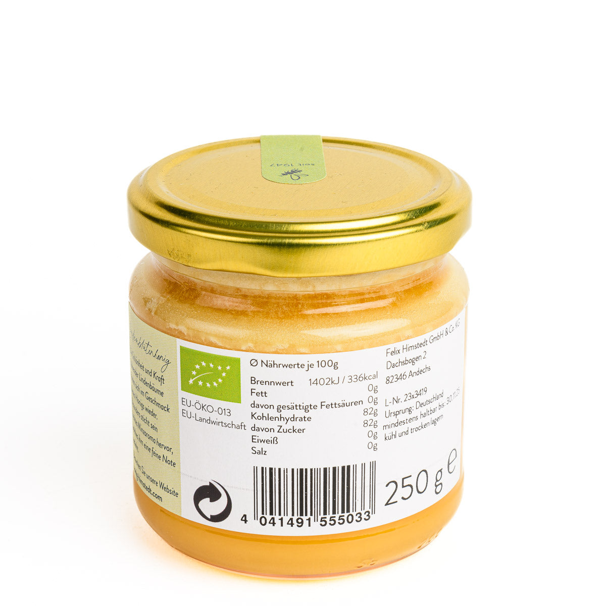 Bio Lindenblütenhonig