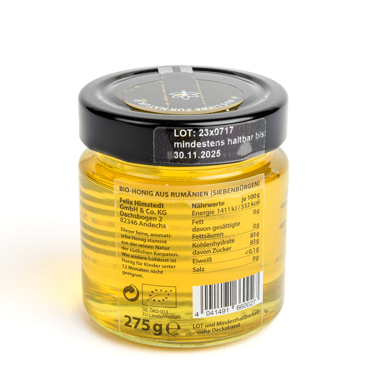 Honigliebe Bio Akazienhonig