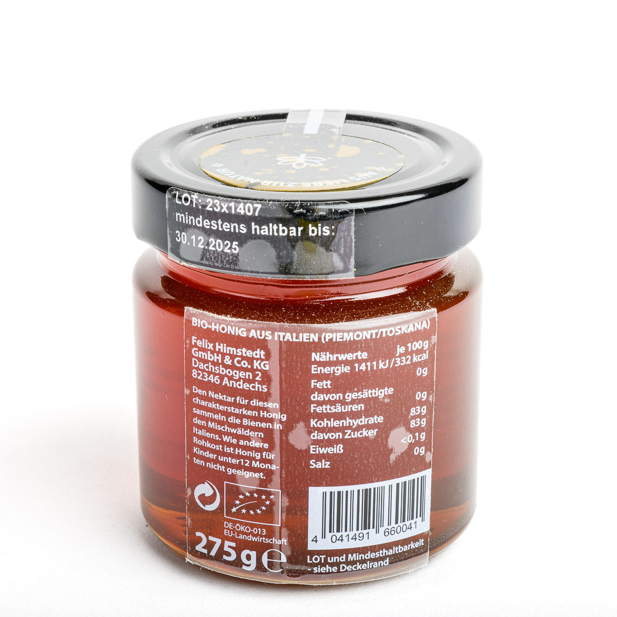 Honigliebe Bio Edelkastanienhonig