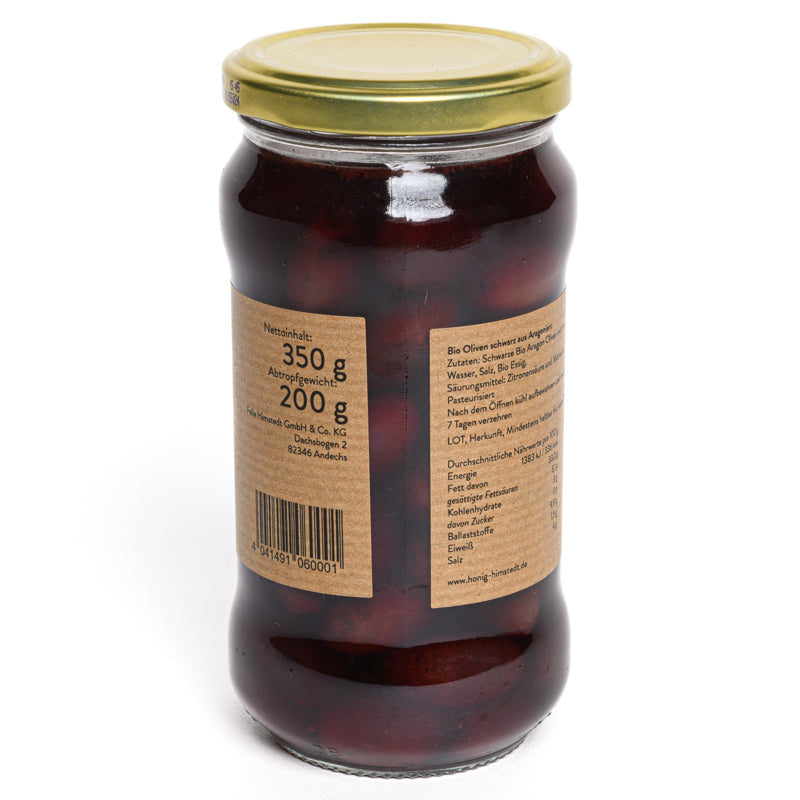 Bio Oliven schwarz frisch aus Aragonien